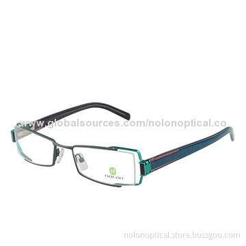 Blue Fisher Optical Frames with Acetate Temple